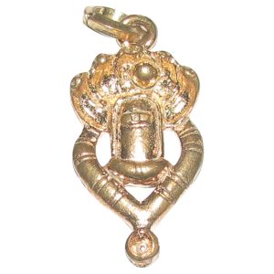 Ashtadathu Ashtalogam Ashtaloha Shivling With Nag Pendant 1 Inch Matt Finish - S961538