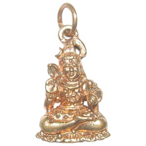 Ashtadathu Dhyana Shiva Ashtalogam Thapo Siva Ashtaloha Pendant 1 Inch Matt Finish - S965218