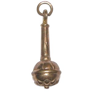 Ashtadathu Hanuma Gadha Astalogam Pendant In Ashtaloha - S953898