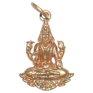 Ashtadathu Kollur Mukambika Ashtalogam Pendant In Ashtaloha - S965398