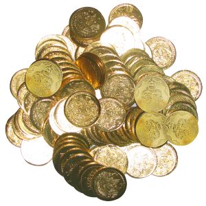 Ashtothara 108 Coins for Kubera Lakshmi Puja - S962648