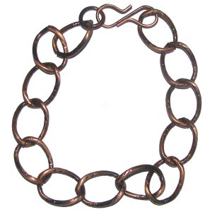 Iron Chain Bracelet Made From Black Horse Shoe For Sade Saati - S962608