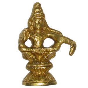 Iyyappa Idol in Brass 2.5 Inch - S916528
