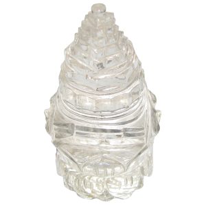Aadhyathmik Padigam Sphatik Kamal Sri Yantra Maha Meru Idol 2.25 Inch – S967998