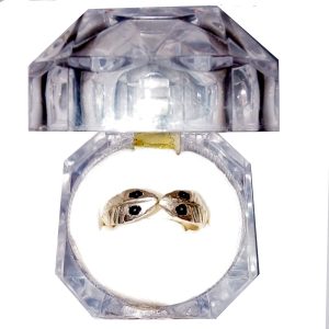 Nag Dosh Kalasarp Nivaran Silver Ring Adjustable Kalsarp - S9007-02