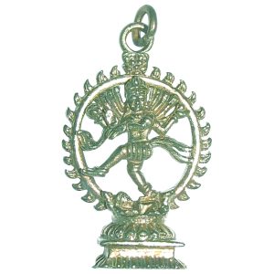 Silver Nataraja Swamy Pendant Natarajar Kavach Nadarajah Locket Shiva Natarajan - A5342