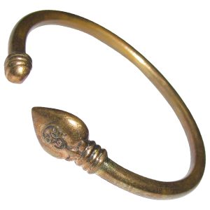 Aadhyathmik Aimpon Panchalogam Om Muruga Vel Bracelet Kaapu Panchadathu Panchaloha - S951778