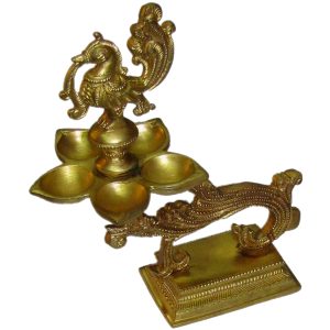 Panchamukhi Aarthi Hamsa Hans Annam in Brass 8 Inch - S905718