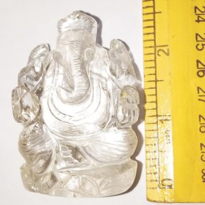 Sphatik Ganesh 2.5 Inches 95 Grams - S413387-01