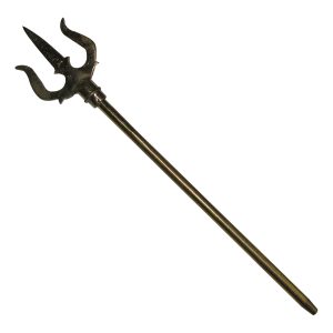 Trishul Trishula Trident in Brass 9 Inch - S966068