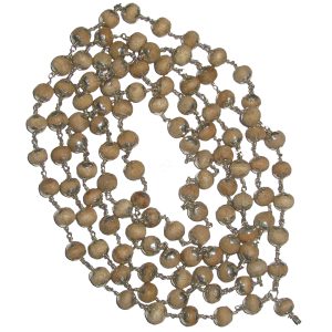 Tulsi Mala 108 Silver Mala Tulsi Mala Holy Basil Rosaries - S463339