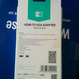 HEATZ ZT22 HDMI TO VGA ADAPTER