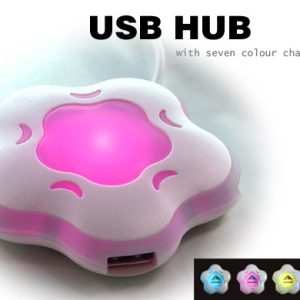 7 Color Flashing USB Hub (TX-301)