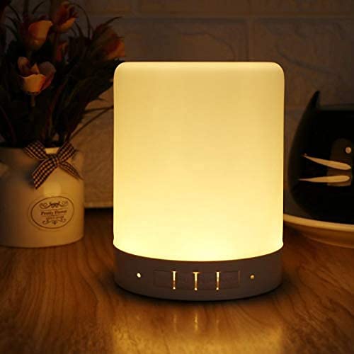 Generic LED Touch Lamp Portable Bluetooth Speaker, Wireless HiFi