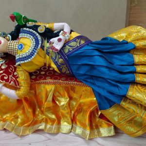 Andal dreaming about Krishna