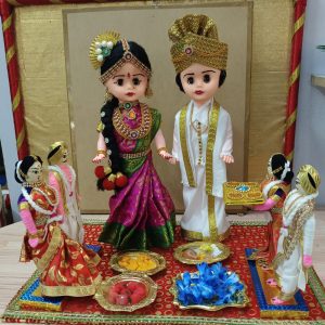 Customized wedding Doll Set