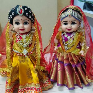Half saree function Dolls (Single doll)