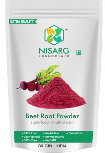 nisarg organic beet root powder