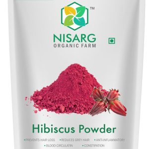 nisarg organic hibiscus powder 50 gram
