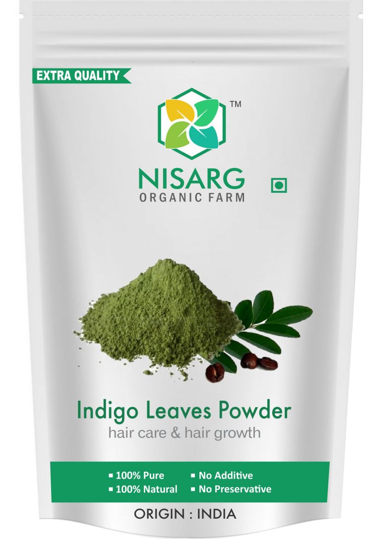 nisarg organic indigo leaf powder