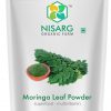nisarg organic moringa leaf powder