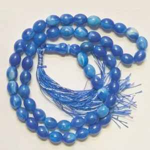 S9092-34 – Energised Abhimantrit Aadhyathmik Blue Kerwa Mala Keruva Mala Keharwa Mala Karwa Mala Kaharwa Mala