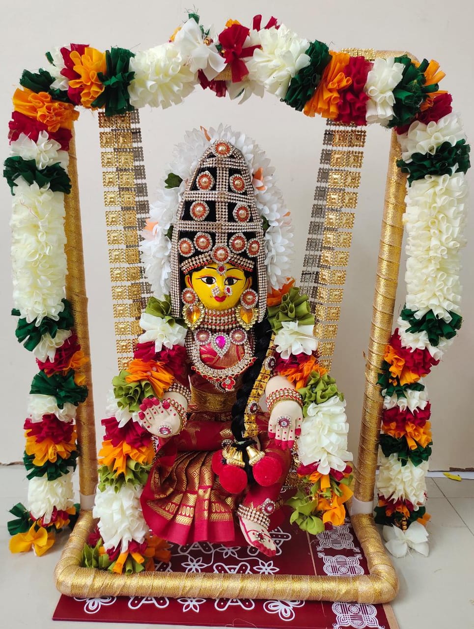 Varamahalakshmi Doll in Jhula 14