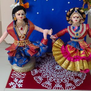 Bharath Natyam Dancer Dolls