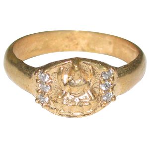 Aadhyathmik Aimpon Panchaloha Panchdathu Panchalogam Lakshmi Ring – S948548