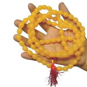 S9092-40 – Aadhyathmik Keharwa Mala Energised Manmade Manufactured Keruva Kerwa Mala 108 Beads