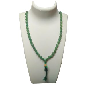 Pacchala Mala Kubera Marakatha Pacchai Malai Kuber Panna Mala Aadhyathmik Natural Energised 8mm 108Beads For Dhanakarshan Money and Business Or Career Development – S9092-24-02