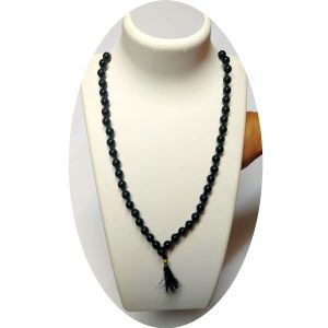 S9092-41 – Naragosha Nivaran Mala Nalla Poosalu Karuppu Mani Aadhyathmik Energised 108 Beads