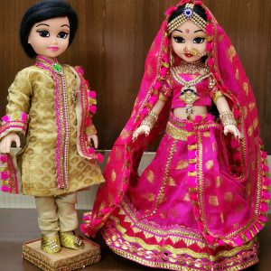 North Indian style wedding doll