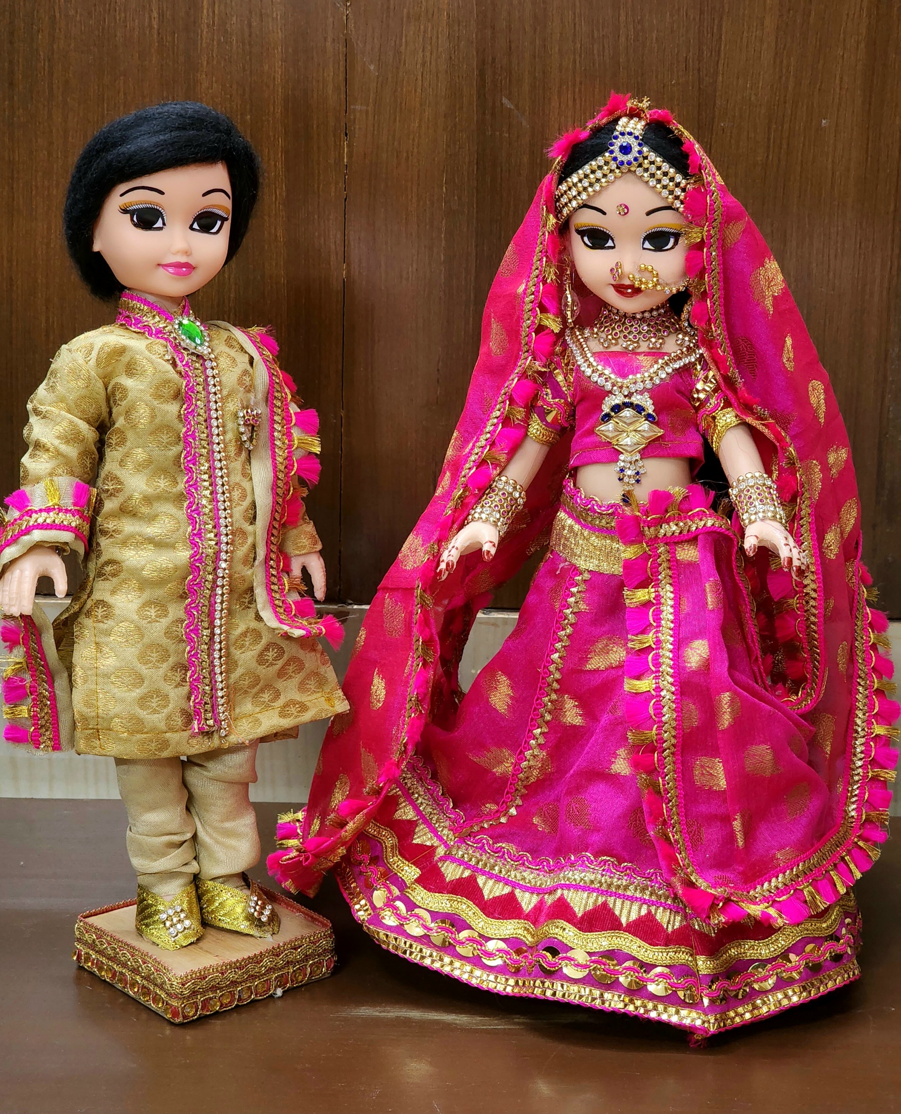 North Indian style wedding doll - Season Bazaar