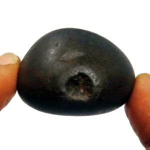 S9067-122 – Govinda Shaligram Aadhyathmik Original Natural Sacred from Nepal Gandhaki Nadhi 1½inch 54grams