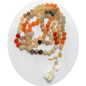 S9092-49 – Aadhyathmik Chandra Kantha Rathna Mala 108 Beads