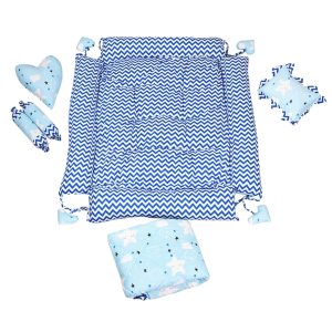 BABY BED BLUE