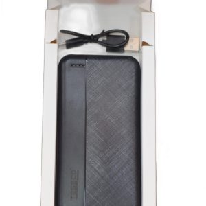"Mobile Power Bank | Tessco HP-371 – 10000 mAh | Quick Charge | Black Color"