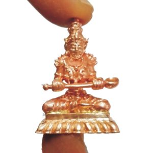 S9036-59 – Annapurna Aimpon Annapoorni Panchalogam Panchaloha Vigraha Aadhyathmik Consecrated Panchadathu Idol 1.5inch 21grams