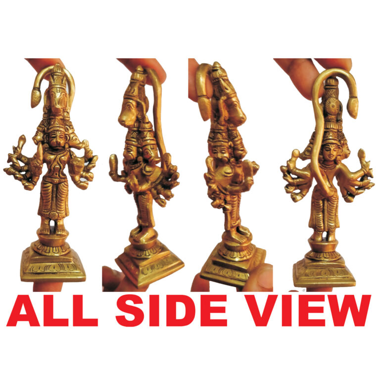 Panchmukh Hanuma Idol in Brass 5 Inch - S801987