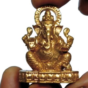 Aadhyathmik Aimpon Vinayagar Silai Panchalogam Ganapathi Vigraham Panchaloha Ganesh Idol Panchdathu 5 Metal 1.5inch 62grams – S9036-27