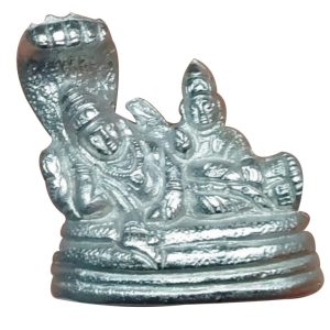Aadhyathmik Ranganath Padarasa Vigraham Rangji Parad Vigraha Mercury Idol Rasa Silai 1.5inch 110grams – S9100-14