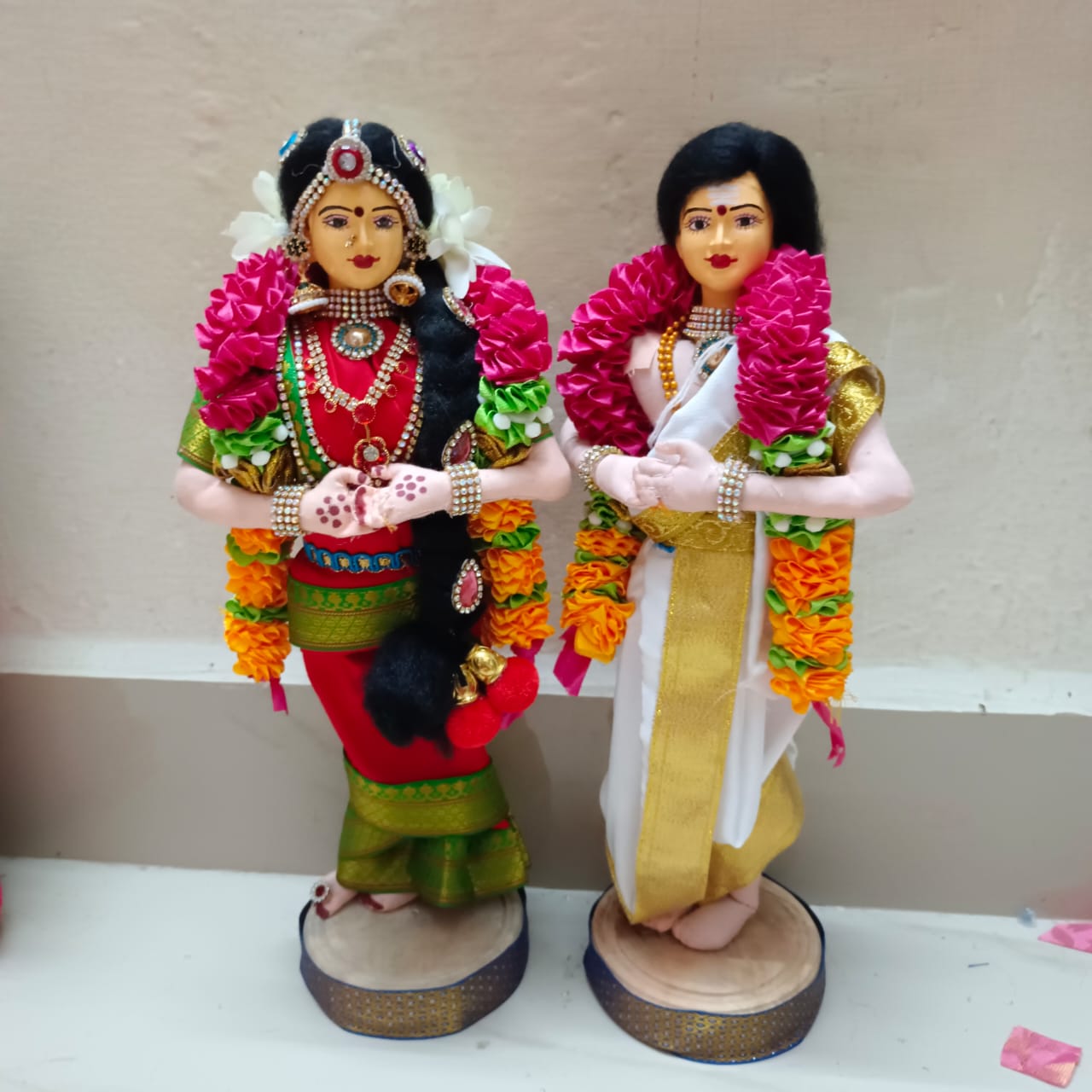 Handmade Wedding Pair Dolls