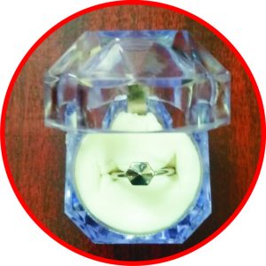 S9094-38 – Aadhyathmik Shat Chakra Shat Dhala Mixed Metal Ring To Solve all Problems & Money Related Problems